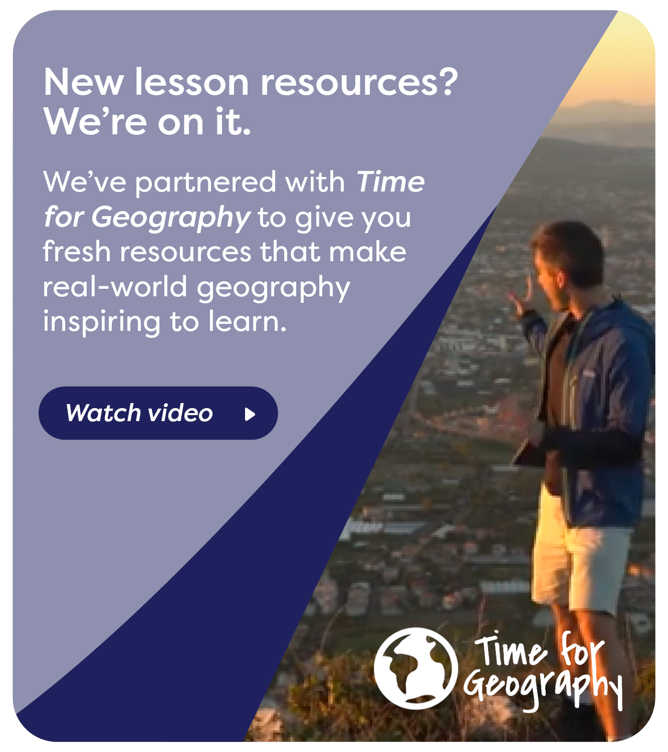 New lesson resources? We're on it. Watch video >>